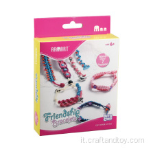 Braccialetti di kit artigianali che producono gioielli fai -da -te